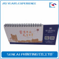 Colorful printing special paper printing promotional desk calendar